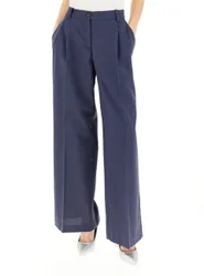 Pantalone a palazzo BLU AVIO 42