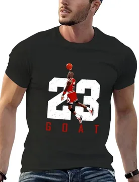 New Míchael Jórdan 23 Goat Essential T-Shirt anime t shirts summer tops korean fashion clothes for men - Aliexpress - FashionsVida
