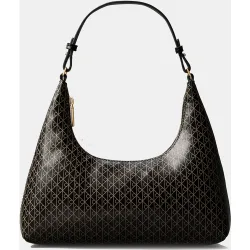 Bolso de hombro clásico estampado monogram