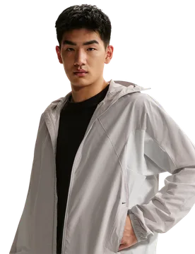 Tech Men Jackets - Grey - Size XS - Poly Woven - Grey - Size: Extra Small - Nike - FashionsVida