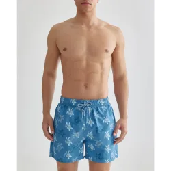 Bañador bermuda estampado de hombre