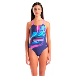 Bloom Swimsuit Multi Navy / Navy 40 Women