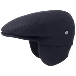 Teflon Flat Cap with Earflaps by - blue - Female - Size: 61 cm