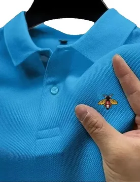 Men's High-Quality Embroidered Logo Short Sleeve Polo Shirts Summer Fashion Casual Comfort Breathable T-Shirt Tops - Aliexpress - FashionsVida