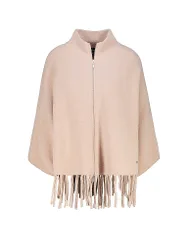 Cape - Poncho beige 34 Damen