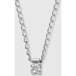 Colgante de oro con diamante