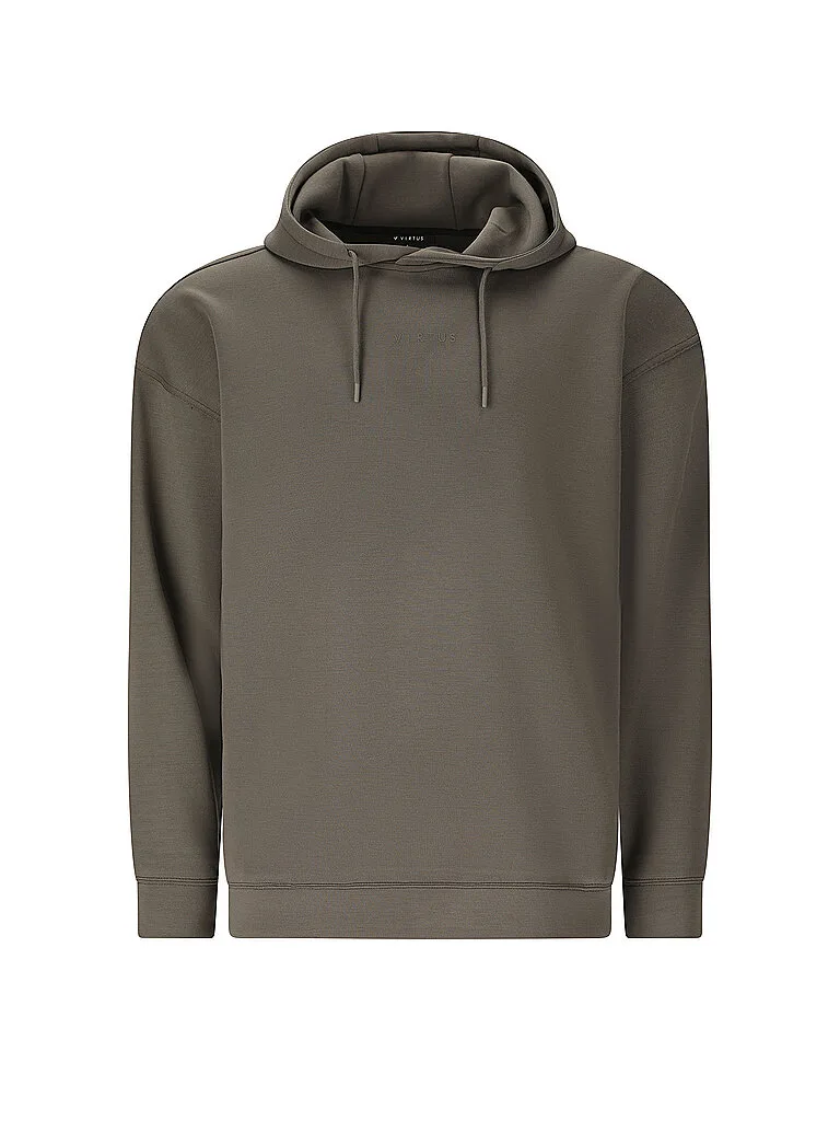 Felpa con cappuccio da uomo Nasas marrone S - Virtus - FashionsVida