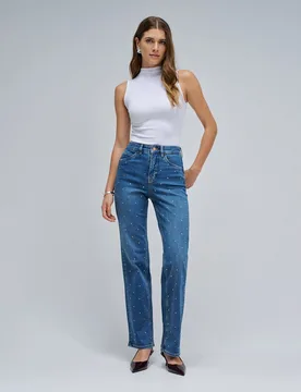 Vaqueros de mujer faith push in straight - Salsa Jeans - FashionsVida