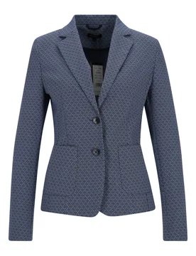 Mini Rhomb Jacquard Blazer female - 40 - FashionsVida