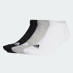 Calzini Cushioned Low-Cut (3 paia) 28-30 Medium Grey Heather / White / Black
