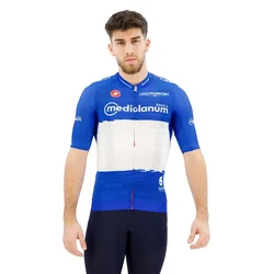 Maglia A Maniche Corte #giro106 Race Blue / White