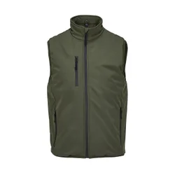 Unisex Adult Falcon Padded Body Warmer (Army) - Green - Size Medium