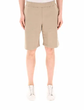 Bermuda in cotone BEIGE M - EA7 EMPORIO ARMANI - FashionsVida