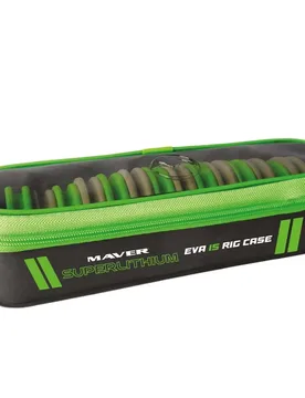 Superlithium 15 Rig Case Black / Green 30 x 8 x 8 cm unisex - Maver - FashionsVida
