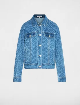 Chaqueta vaquera con pespuntes - Morgan - FashionsVida