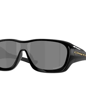 De La Salle Sunglasses Polished Black Prizm Black/CAT3 - Oakley - FashionsVida