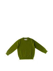 Maglia in cotone VERDE OLIVA 2A