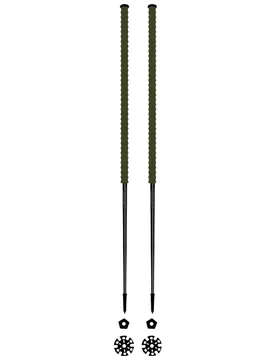 Skitourenstöcke – Unisex – Les Bâtons d'Alain – 2026 Koa Größe 125 cm Khaki - Les batons d'Alain - FashionsVida