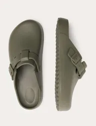 M&S Moulded Mules Khaki male