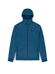 Giacca in pile da uomo Bake Grid blu XL