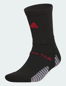 Calzini Crew 40-42 Black / Pure Ruby - Adidas - FashionsVida