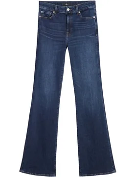 Vaqueros campana de mujer The Leggy Bootcut de tiro medio - 7 For All Mankind - FashionsVida