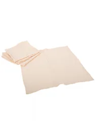 Er Set Baumwoll-Gaze Servietten Blush 40 x 40 cm waschbar Boho