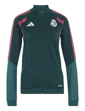 Veste De Survêtement Entraînement Real Madrid 26/27 Tiro Aurora Ivy / Wild Pink M - Adidas - FashionsVida
