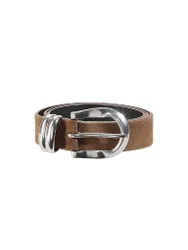 Ledergürtel braun 80 Damen