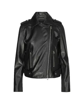 Joop Chaqueta de cuero LE58LINA negro 34 - Joop! - FashionsVida
