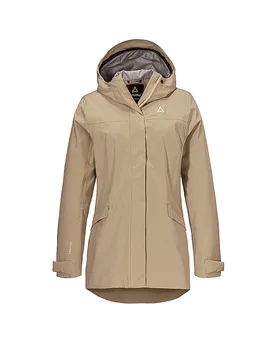 Parka de senderismo para mujer Style Circ 2L Hoodie beige 42 - Schöffel - FashionsVida