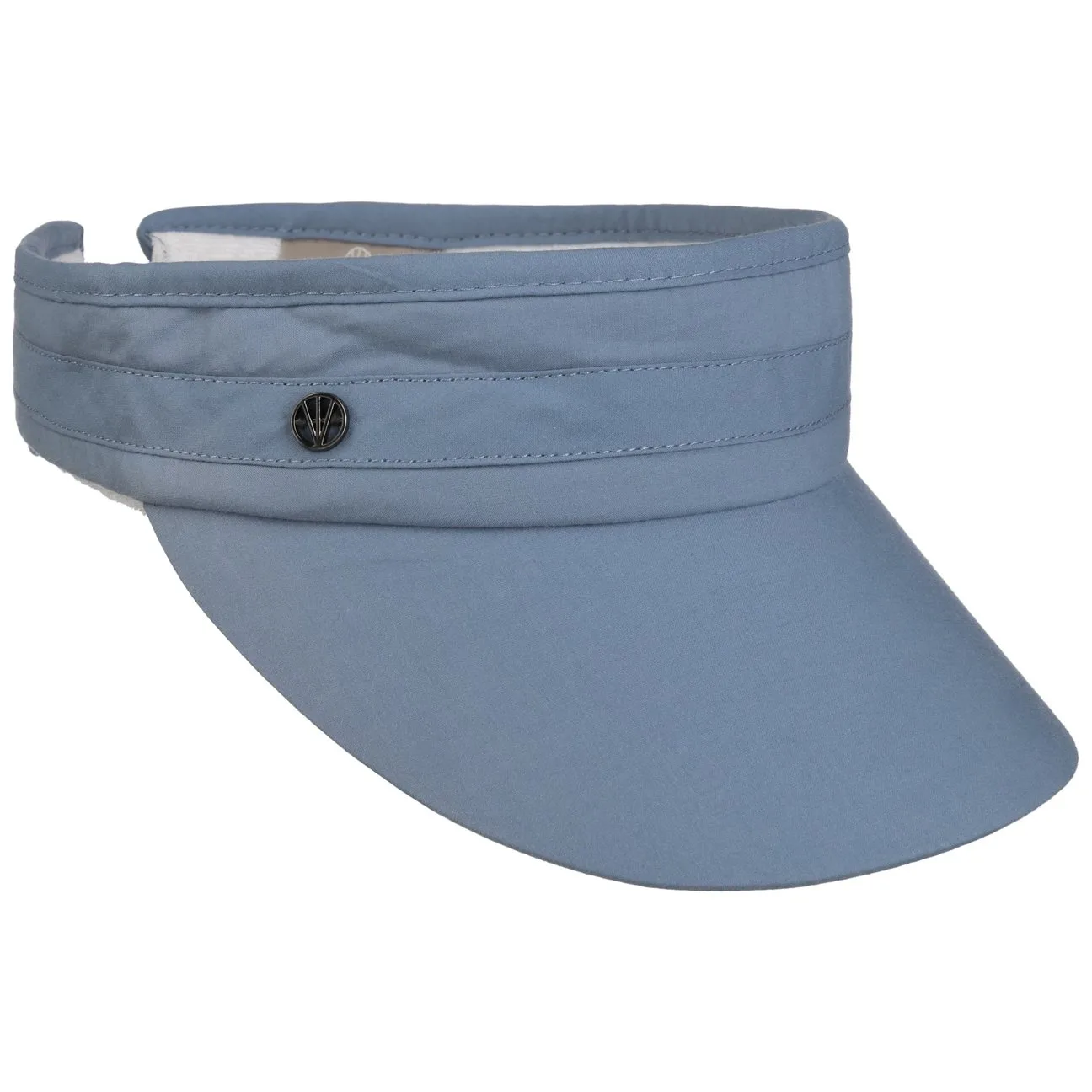 Uni Cotton Visor by - blue - Damen - Size: One Size - Loevenich - FashionsVida