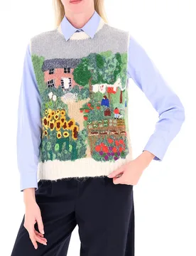 MII Maglione smanicato GRIGIO M - MII - FashionsVida