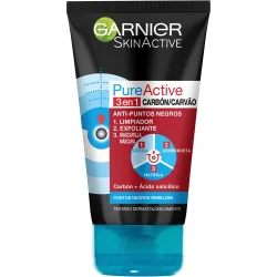 Gel limpiador y exfoliante 3 en 1 Skin Active
