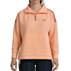 Alasia Half Zip Sweatshirt Naranja Pastel XS