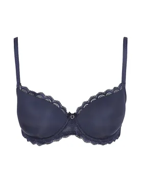 Soutien-gorge rembourré EVITA bleu foncé bleu marine 85B - Lascana - FashionsVida