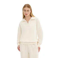 Womens/ladies Morcone Sweatshirt (Off White) - Size 14 Uk