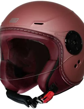 Casco Moto Jet GARDA SOLID Rosa taglia L - Origine - FashionsVida