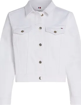 Veste En Jean Ww0ww44374 Slim Fit TH Optic White 36 - Tommy hilfiger - FashionsVida