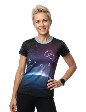 Maglietta A Maniche Corte Hello Kitty Galaxy Multicolour L - OTSO - FashionsVida