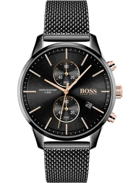 Montre 1513811 42 Mm Black / Black / Mineral One Size - BOSS - FashionsVida