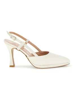 Scarpe slingback panna a punta con cinturini 1922 36 - PITTARELLO COUTURE - FashionsVida