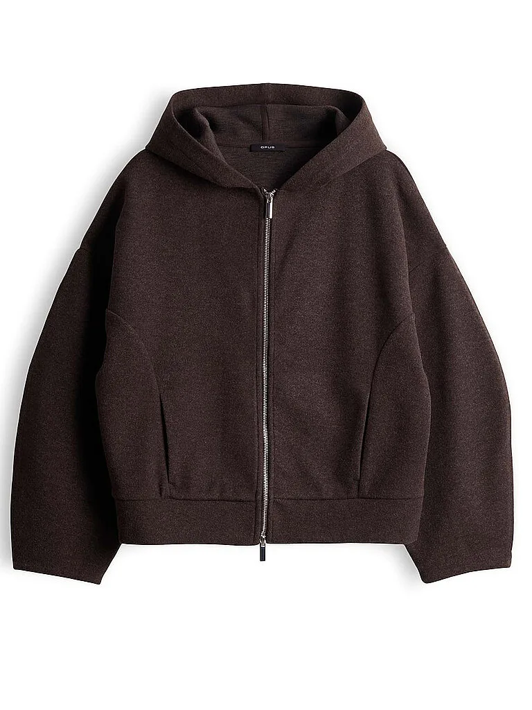 Sweatjacke GEISI braun 42 Damen - Opus - FashionsVida