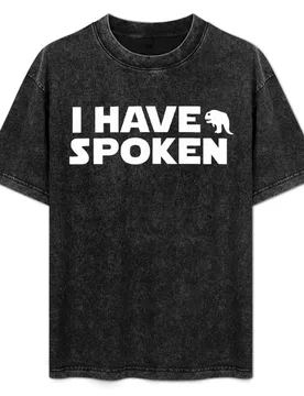 I Have Spoken Silhouette T-Shirt Comfort Stretch Tee Shirt - Aliexpress - FashionsVida