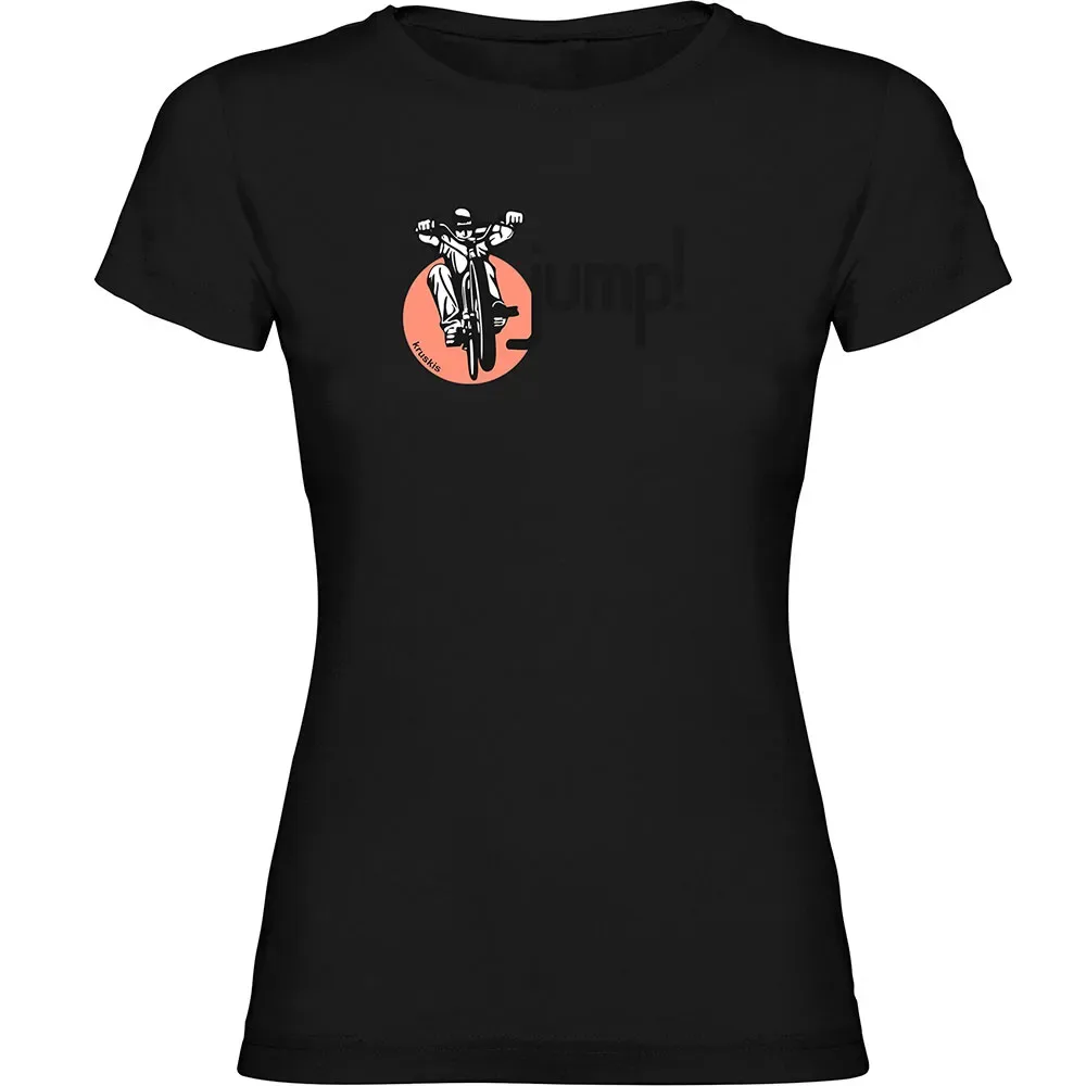 Maglietta A Maniche Corte Jump Black - Kruskis - FashionsVida