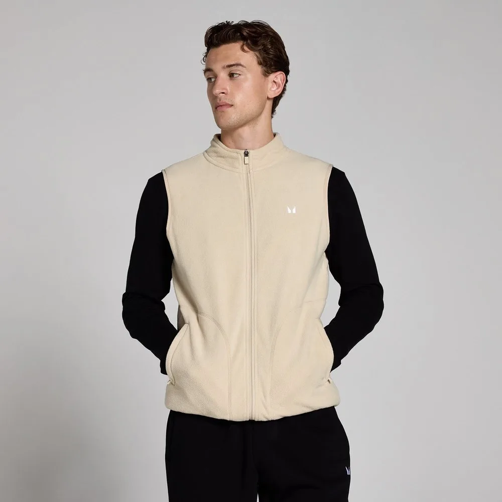 Chaleco de forro polar para hombre de MP - Avena - S - MyProtein - FashionsVida