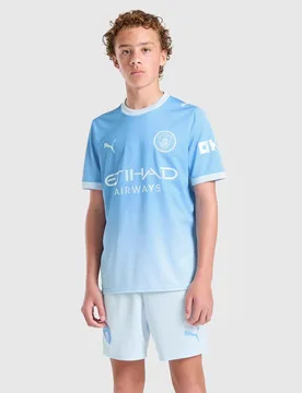 Manchester City Shorts Kinder 2026/27 - Bleu - unisex - Size: 14 ans - Puma - FashionsVida