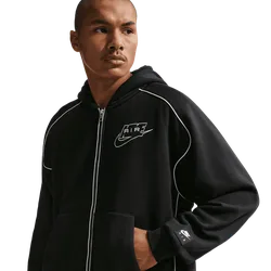 Fleece Uomo - Felpe con cappuccio Nero - Taglia XXL - Jersey di cotone XXL