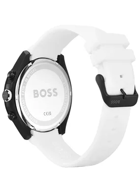 Orologio Velocity Mm White / Black / Mineral One Size - BOSS - FashionsVida