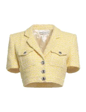 Americana Mujer Amarillo 36 Mujer - Alessandra Rich - FashionsVida